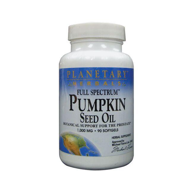 Planetary Ayurvedics Full Spectrum Pumpkin Seed Oil Supplement Vitamin 1000 mg 90 Soft Gels