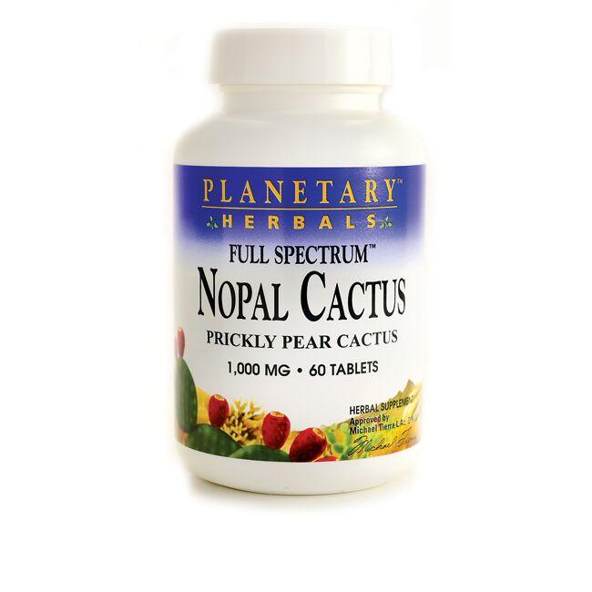 Planetary Ayurvedics Full Spectrum Nopal Cactus Vitamin 1000 mg 60 Tabs
