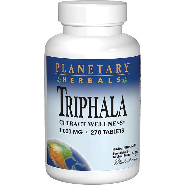 Planetary Herbals Triphala Vitamin | 1000 mg | 270 Tabs
