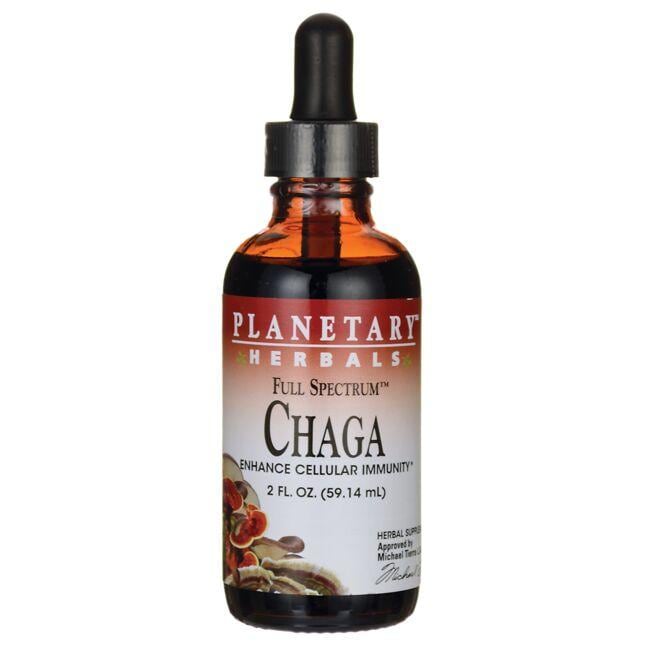 Planetary Herbals Full Spectrum Chaga Vitamin | 2 fl oz Liquid | Herbs and Supplements