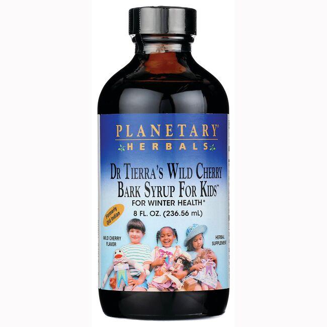 Planetary Herbals Dr. Tierras Wild Cherry Bark Syrup Vitamin | 8 fl oz Liquid
