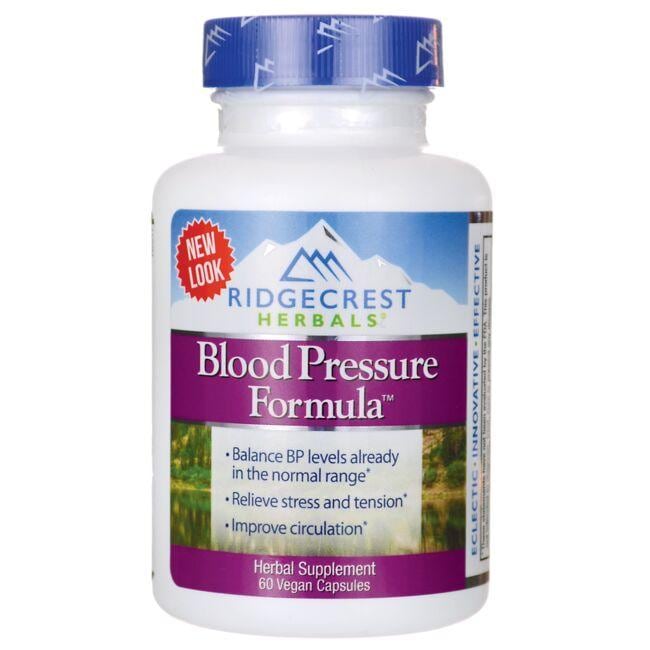 Ridgecrest Herbals Blood Pressure Formula Vitamin | 60 Veg Caps