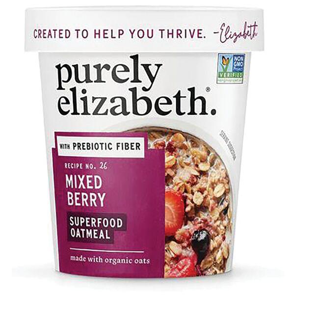 Purely Elizabeth Superfood Oatmeal - Mixed Berry | 1.76 oz Cup