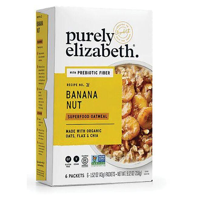 Purely Elizabeth Superfood Oatmeal - Banana Nut | 6 Packets