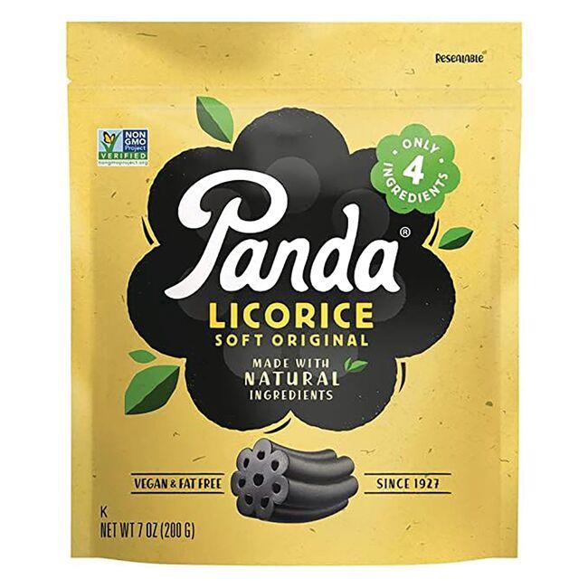 Panda Licorice Soft Black | 7 oz Package