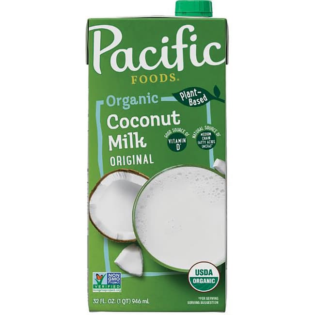 Pacific Natural Foods Organic Coconut NonDairy Beverage Original 32
