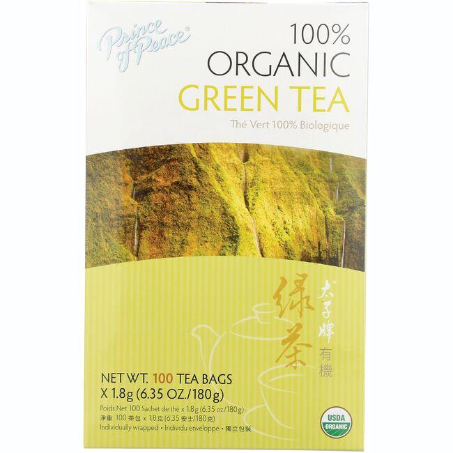 Prince of Peace 100% Organic Green Tea | 100 Bags