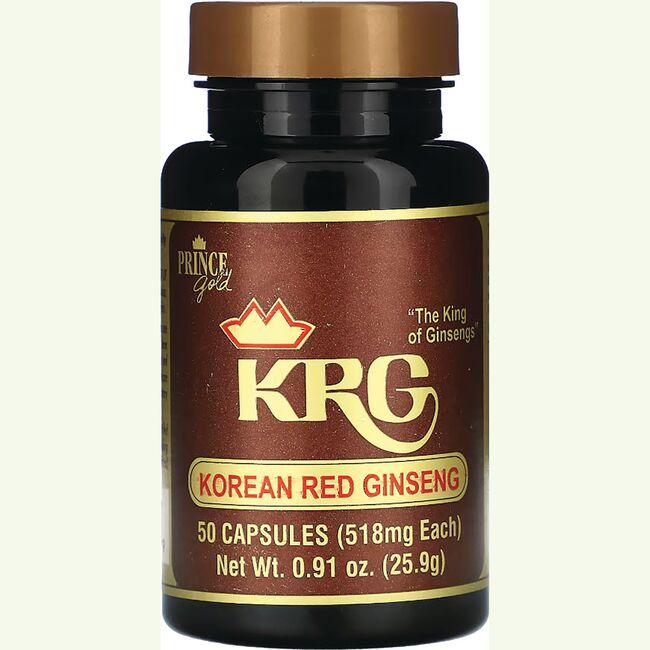 Prince of Peace Korean Red Ginseng Vitamin 518 mg 50 Caps