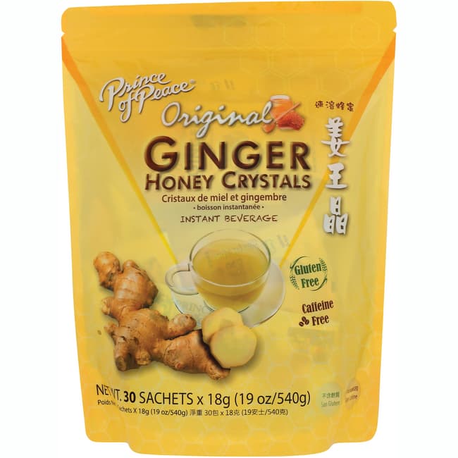 Prince of Peace Ginger Honey Crystals 30 Bag(s) Swanson Health Products