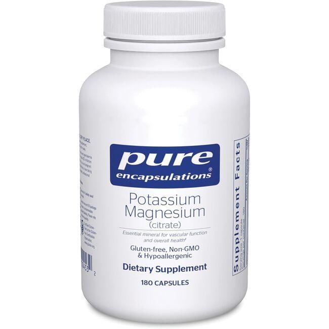 Pure Encapsulations Potassium Magnesium (citrate) Vitamin 180 Caps