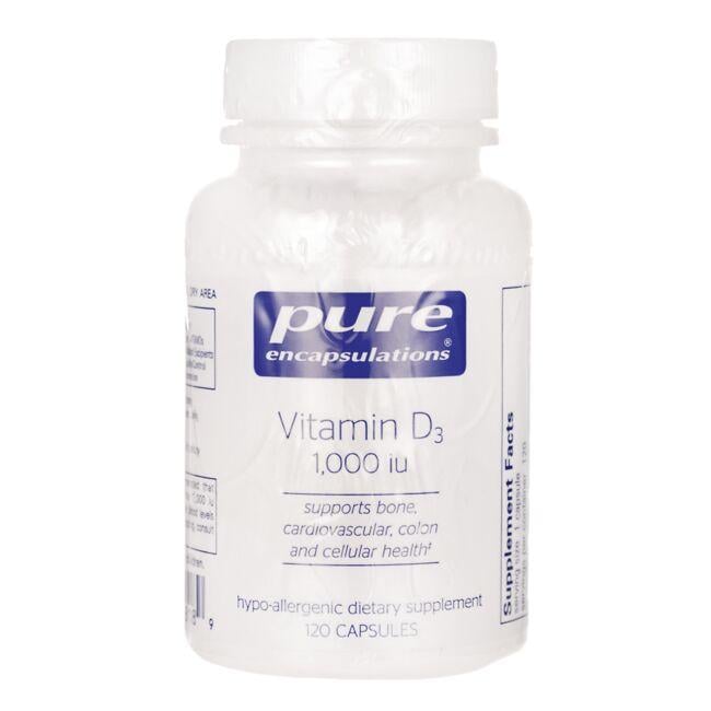 Pure Encapsulations Vitamin D3 | 1000 Iu | 120 Veg Caps