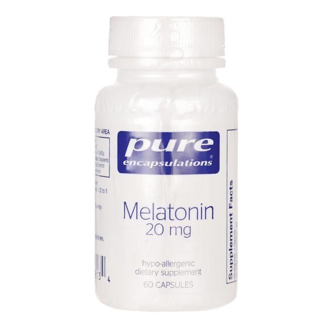 Pure Encapsulations Melatonin 20 mg 60 Veg Caps