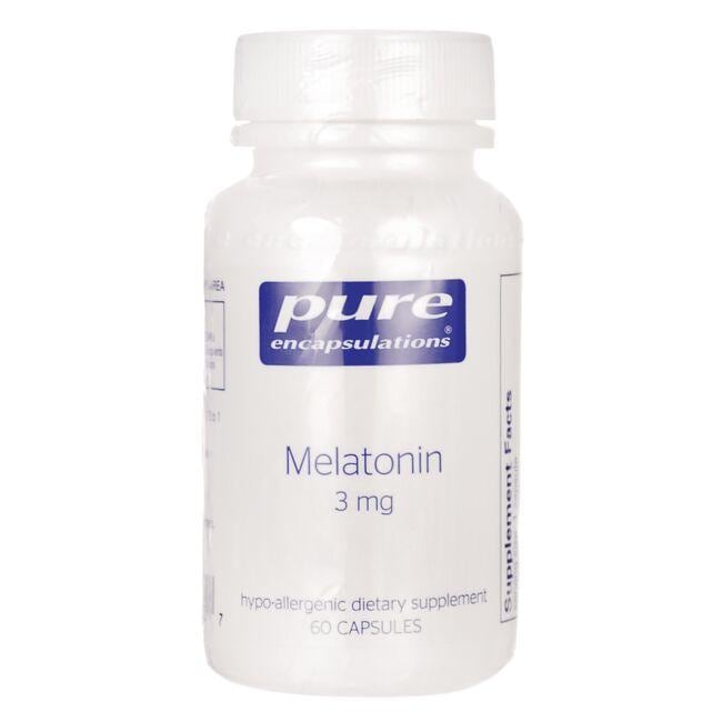 Pure Encapsulations Melatonin Supplement Vitamin | 3 mg | 60 Veg Caps