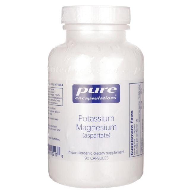 Pure Encapsulations Potassium Magnesium (aspartate) Vitamin 90 Veg Caps