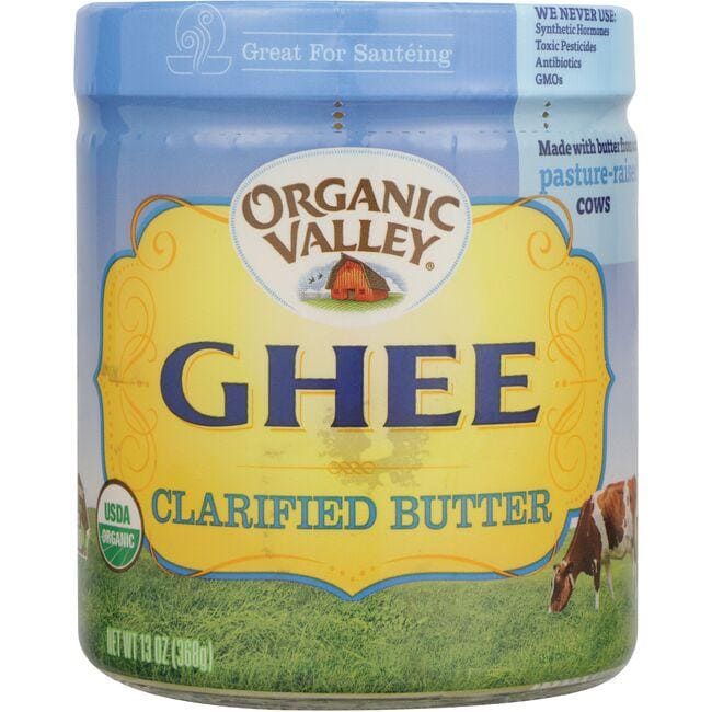 Organic Valley Ghee Clarified Butter | 13 oz Solid Oil