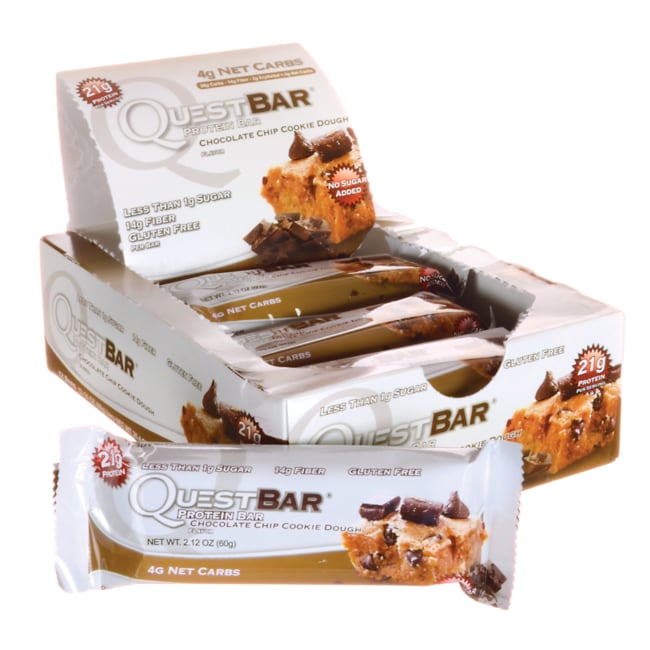 Chocolate Chip Cookie Dough Quest Bars - Swanson Health ...