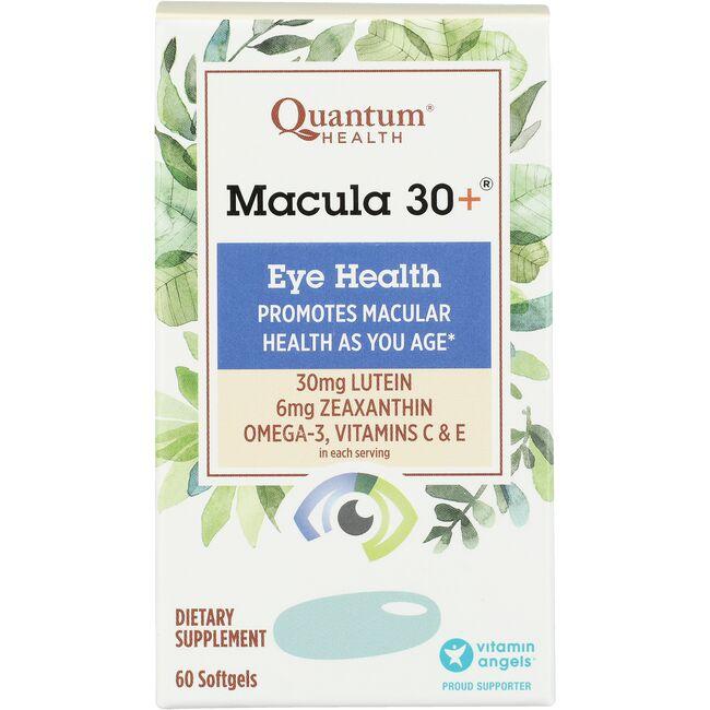 Quantum Health Macula 30+ Vitamin | 60 Soft Gels