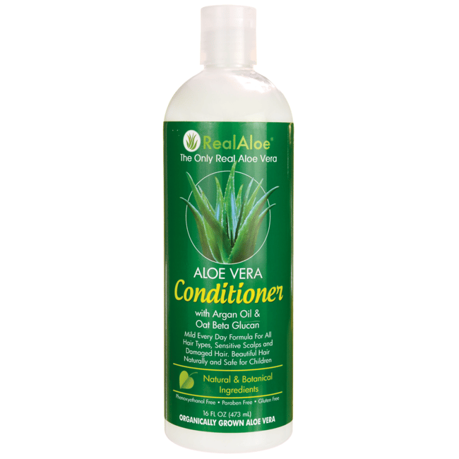 Real Aloe Aloe Vera Conditioner 16 fl oz (473 mL) Liquid Swanson