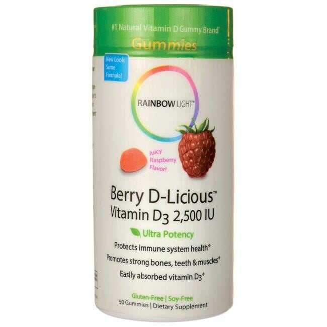 Berry D-Licious Vitamin D3 - Juicy Raspberry