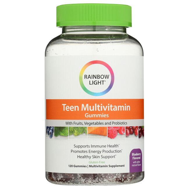 Rainbow Light Teen Multivitamin Gummies - Blueberry 120 Gummies Childrens Multivitamins