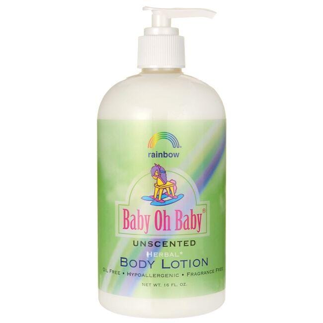 Rainbow Research Baby, Oh, Baby Body Lotion Unscented 16 fl oz Lotion