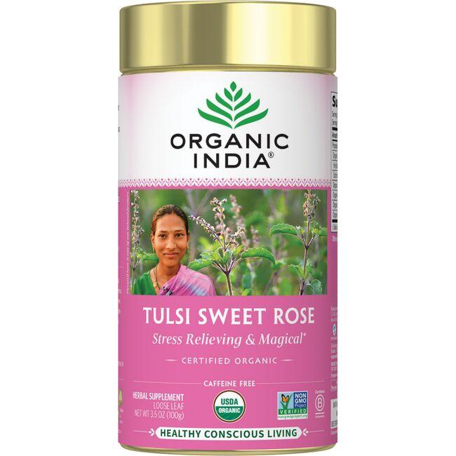 Tulsi Sweet Rose Loose Leaf Tea