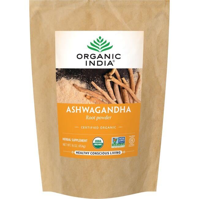 Organic India Ashwaghandha Root Powder | 16 oz Powder