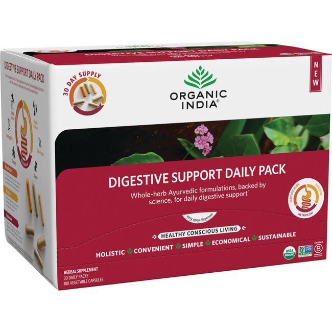 Organic India Digestive Support Daily Pack Vitamin | 30 Packs