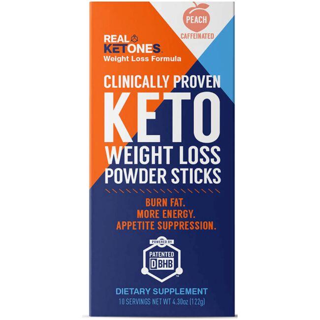 Keto Weight Loss Powder Sticks - Peach