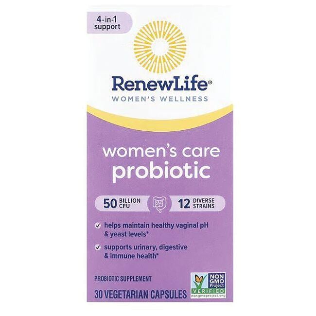 Renew Life Ultimate Flora Womens Vaginal Probiotic Vitamin 50 Billion CFU 30 Veg Caps