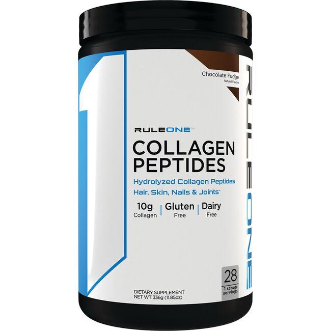 Rule One Collagen Peptides - Chocolate Fudge Supplement Vitamin | 11.85 oz Powder
