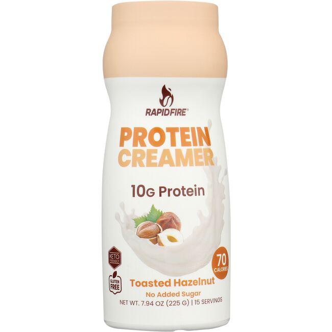 Rapid Fire Protein Creamer - Toasted Hazelnut Vitamin | 7.94 oz Powder | Weight Management