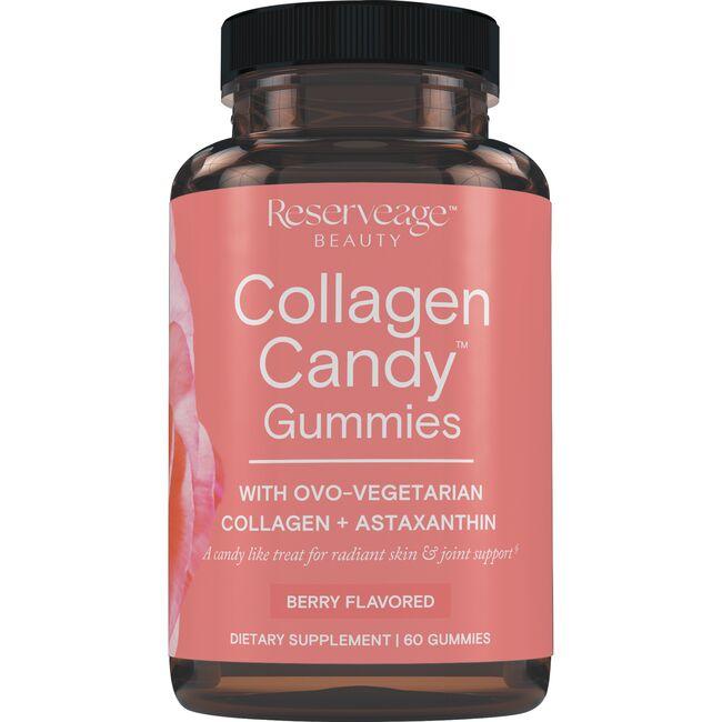 Reserveage Nutrition Collagen Candy Gummies - Berry Supplement Vitamin | 60 Gummies