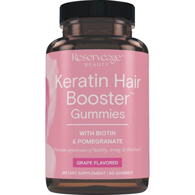 Keratin Hair Booster Gummies - Grape