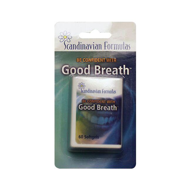 Scandinavian Formulas Good Breath | 60 Soft Gels