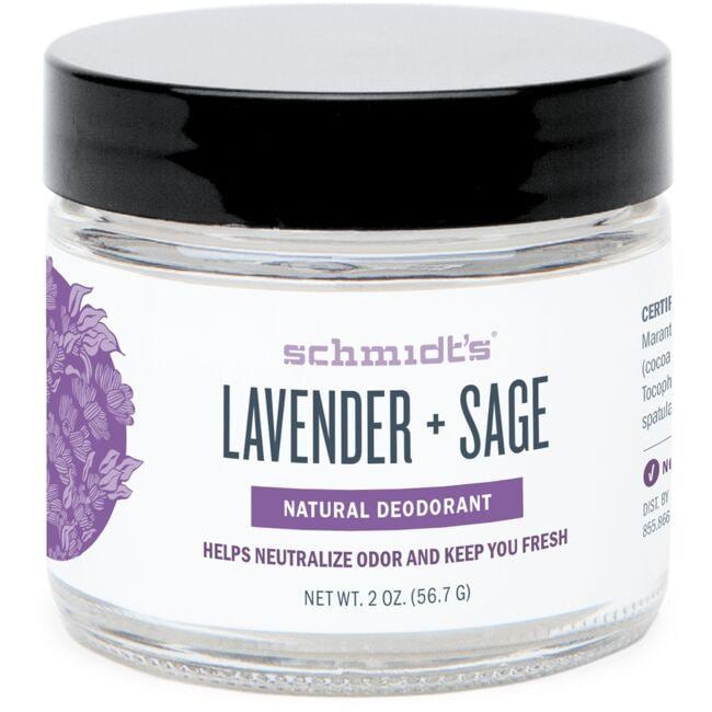 Schmidts Deodorant Lavender + Sage Natural 2 oz Cream