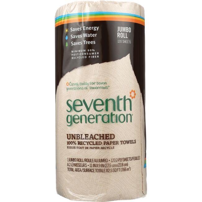 Seventh Generation Paper Towels 2-Ply Jumbo Roll 120 Sheets 1 Unit