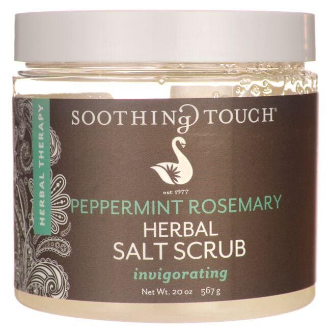 Peppermint Rosemary Herbal Salt Scrub