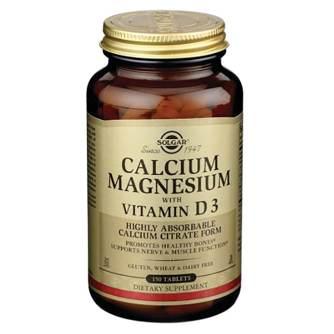 Solgar Кальций-магний с витамином D3 150 таблеток