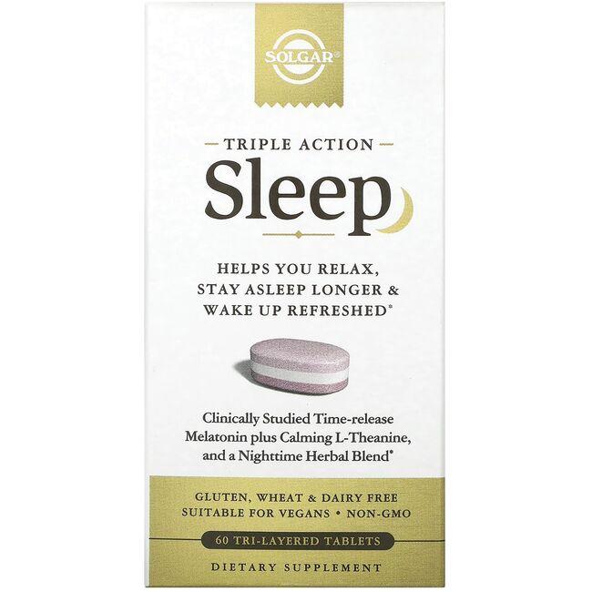 Solgar Triple Action Sleep Vitamin | 60 Tabs