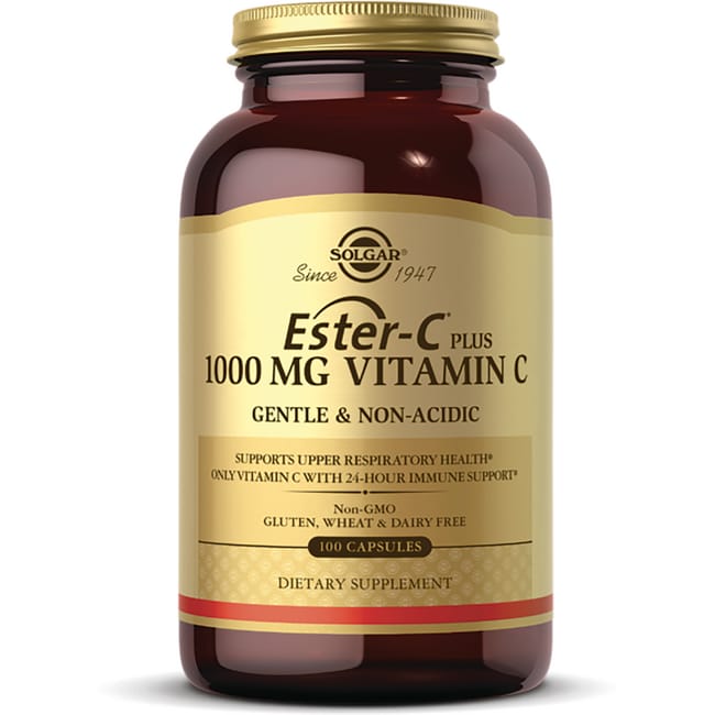 Solgar Ester-C Plus 1000 мг витамина С 100 капсул