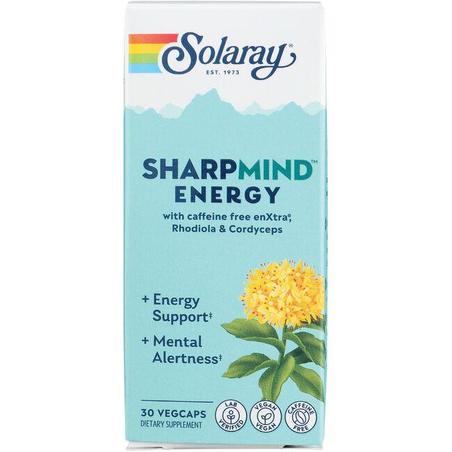 Solaray Sharpmind Energy Vitamin | 30 Veg Caps