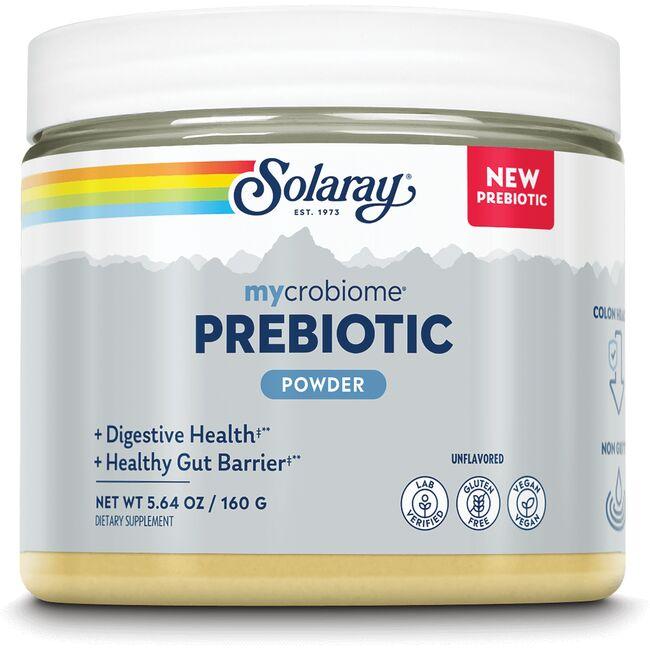 Solaray Mycrobiome Prebiotic Powder - Unflavored | 5.64 oz Powder | Probiotics