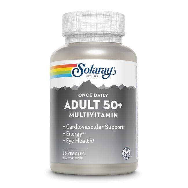 Solaray Once Daily Adult 50+ Multivitamin | 90 Veg Caps
