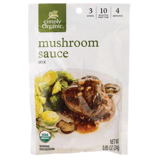 Simply Organic Mushroom Sauce Mix | 0.85 oz Package