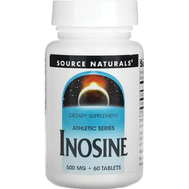 Source Naturals Inosine Supplement Vitamin | 500 mg | 60 Tabs