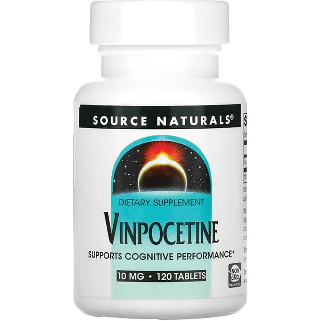 Source Naturals Винпоцетин 10 мг 120 таблеток