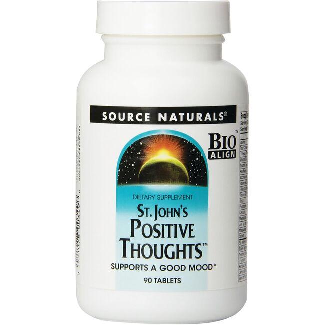 Source Naturals St. Johns Positive Thoughts Vitamin | 90 Tabs