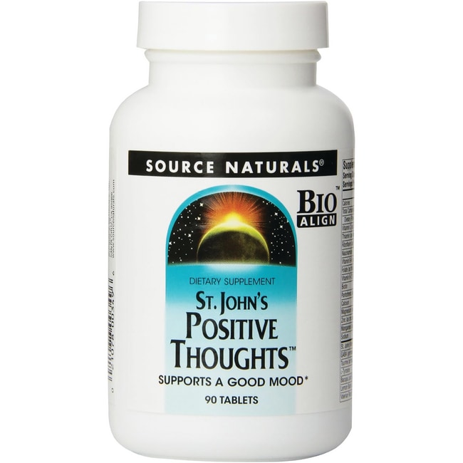 Source Naturals St. Johns Positive Thoughts 90 таб.