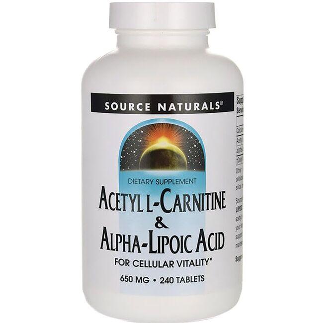 Acetyl L-Carnitine & Alpha-Lipoic Acid